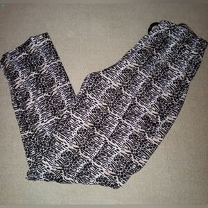 Mayfair, Animal Print, Pajama Pants,  Intimates, Size Medium